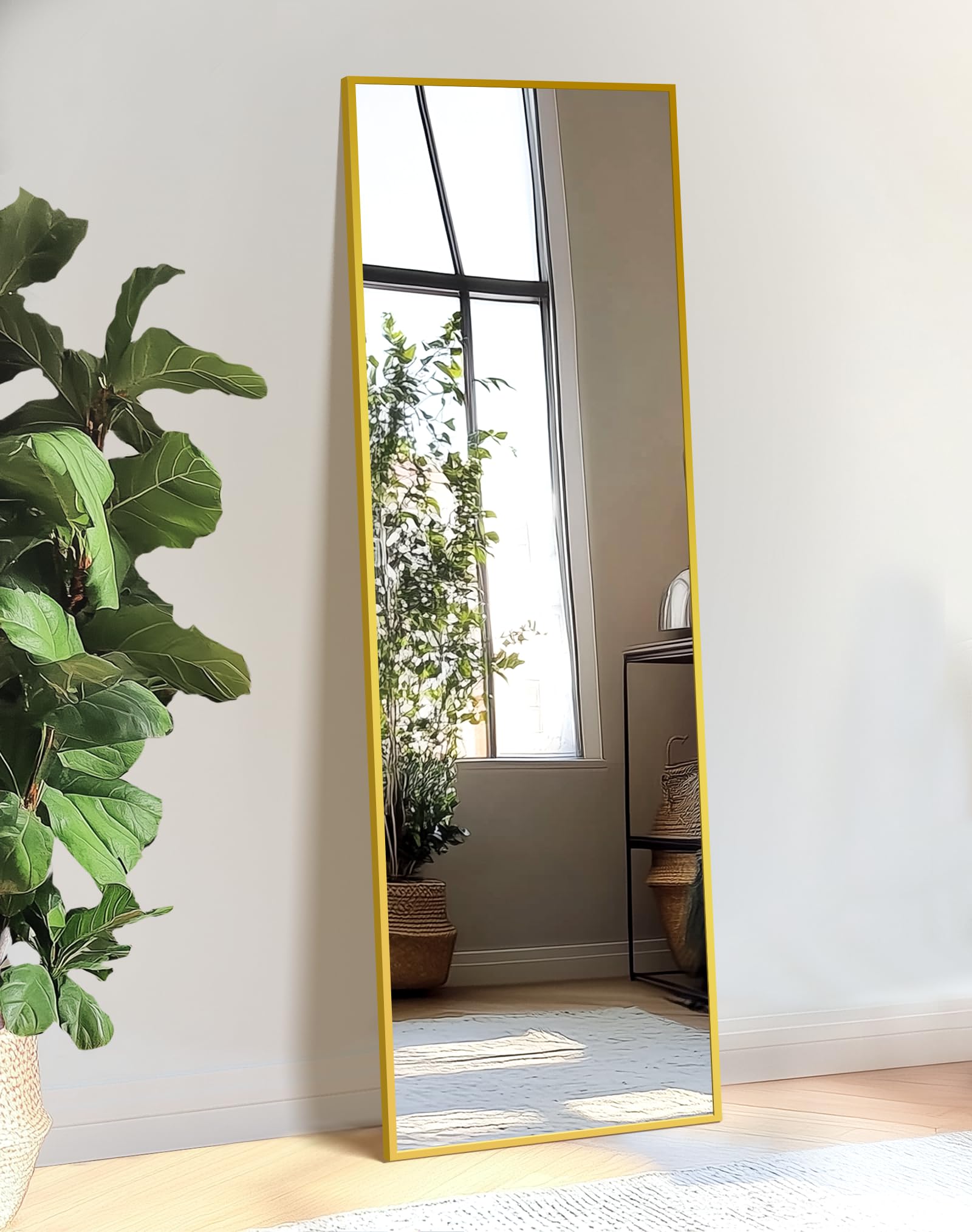 Amazon.com: TRAHOME Standing Mirror Full Length Mirror,15